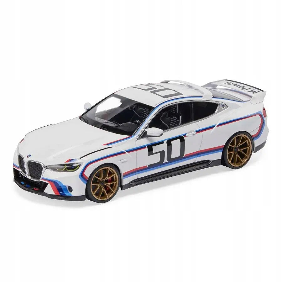 Miniatur Bmw 30 Csl 50-årsjubileumsutgave 1:18 Modell