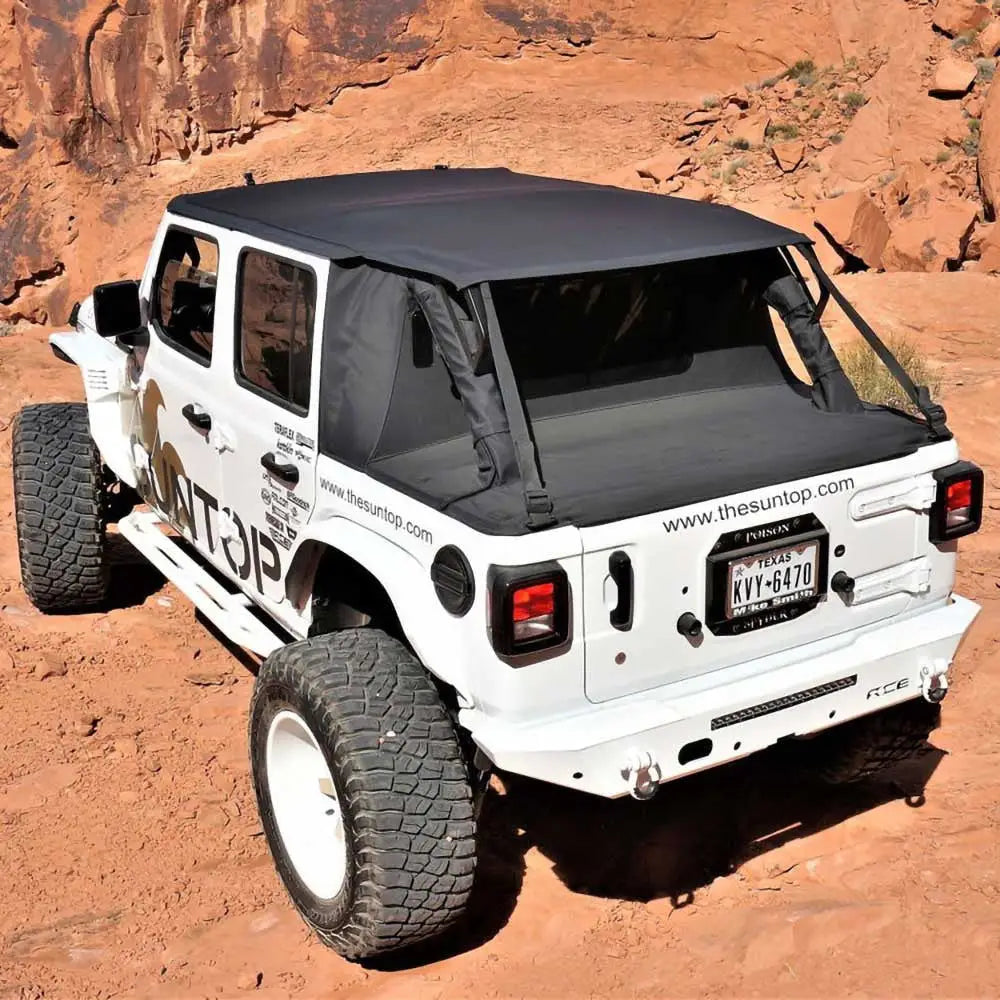 Mjukt Bagasje Soltopp - Jeep Wrangler Jl 4 d 18-