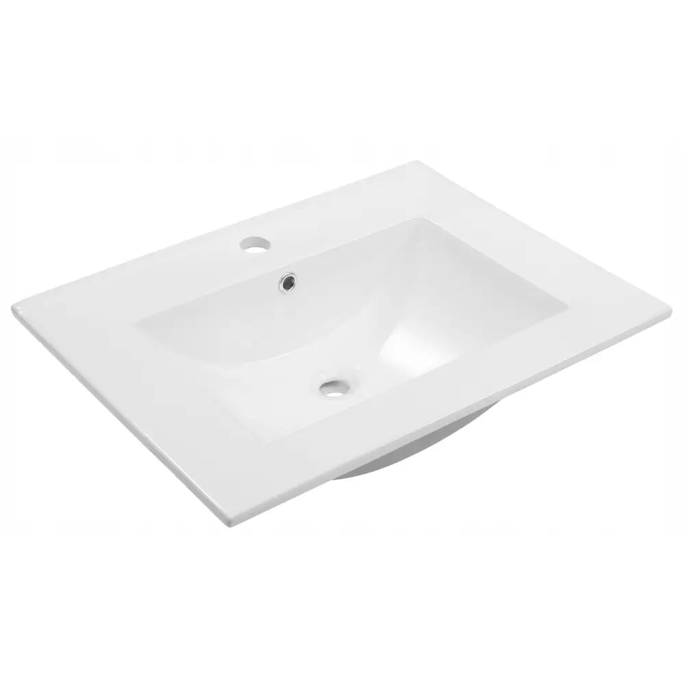 Møbelvask i Hvit Keramikk 60 Cm