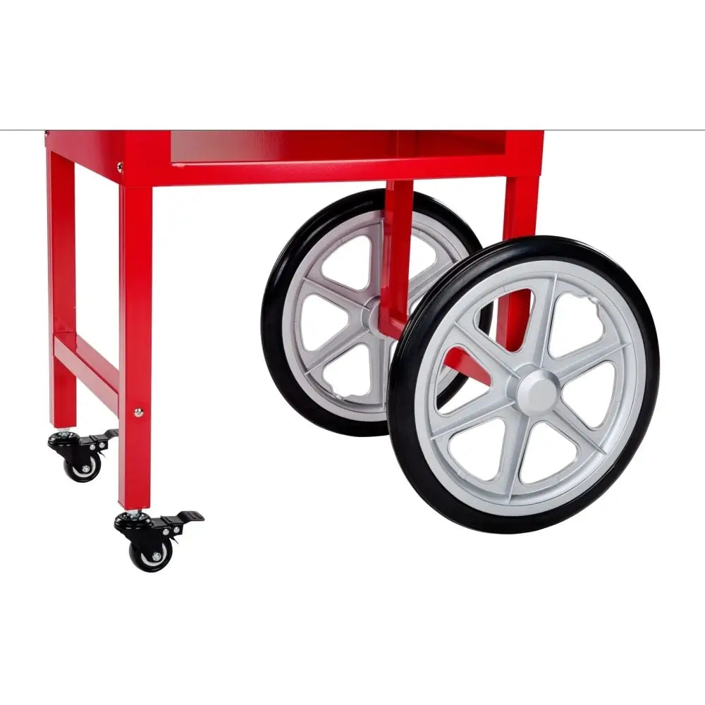 Mobil Popcornmaskin med Vogn på Hjul