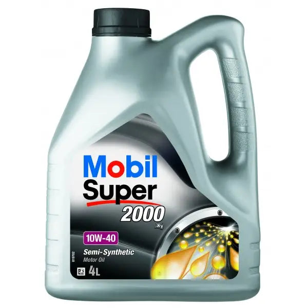 Mobil Super 2000 X1 10w-40 Motorolje 4l
