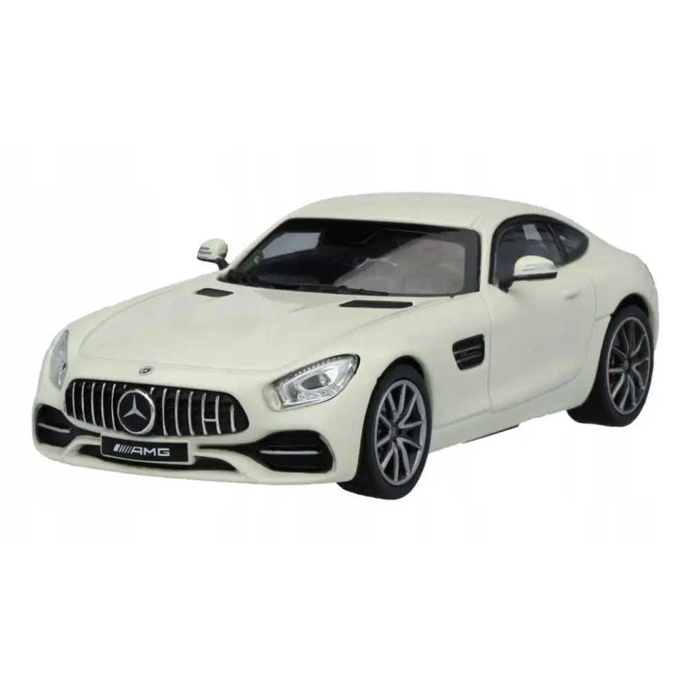 Modell Mercedes Amg-gt r C190 1:43 Diamant Hvit