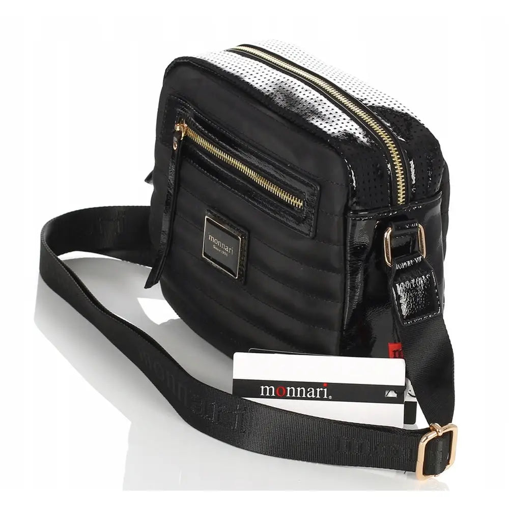 Monnari Pakowna Quiltet Skulderveske med Logo Stropp
