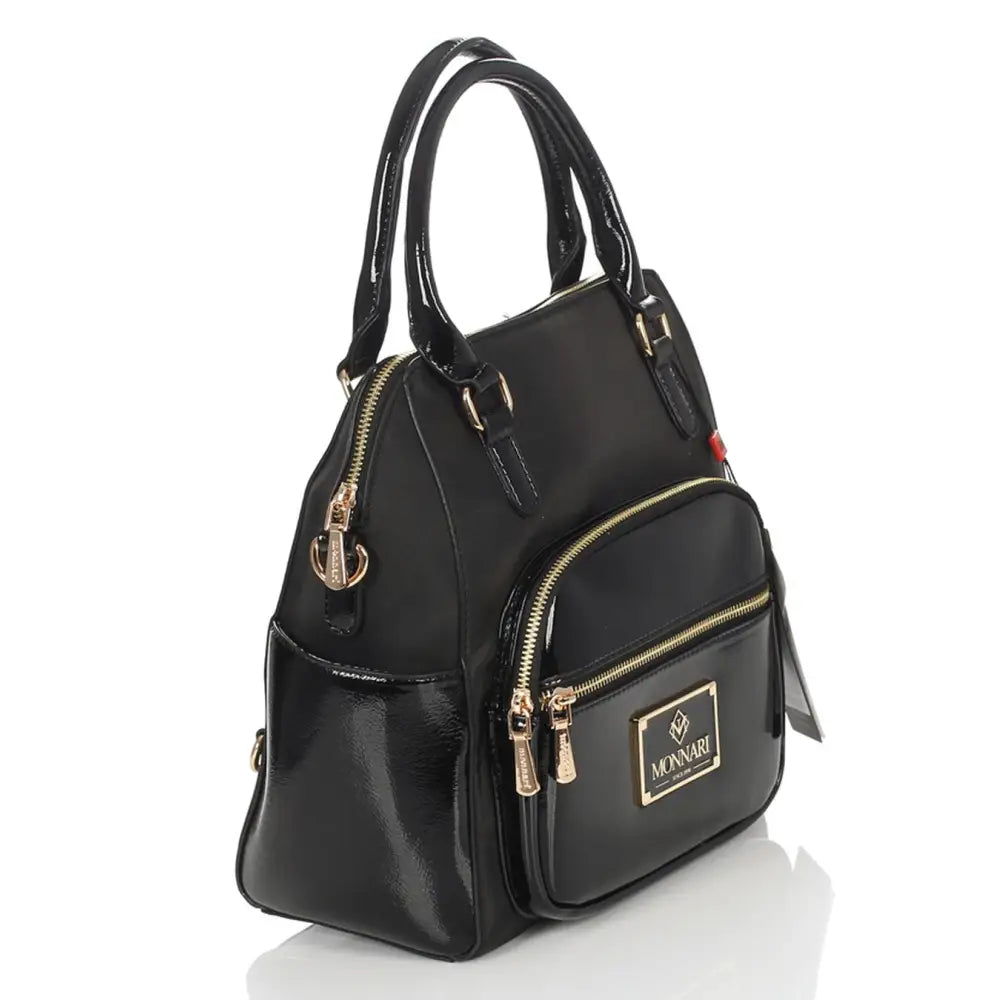 Monnari Svart Skulderveske Ryggsekk 3-i-1