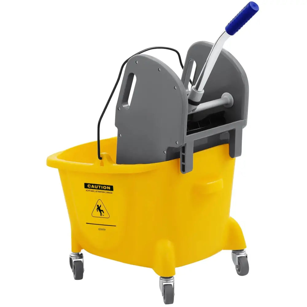 Moppebøtte med Presse og Mopp-håndtak 24l