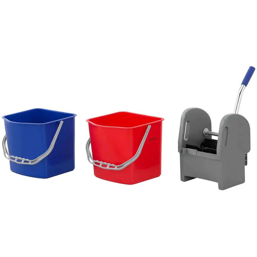 Moppesett med Bøtte og Presse - Doble 20 Liter ~ 1010979