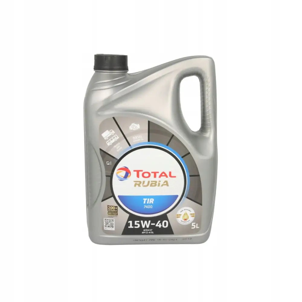 Motorolje Total Rubia 7400 15w40 5l