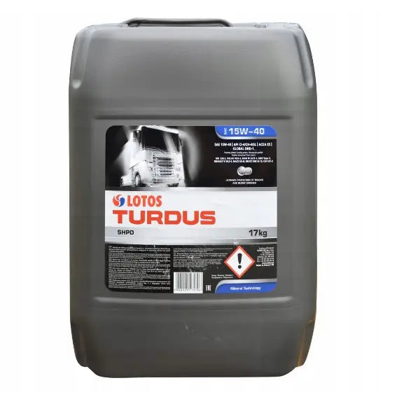 Motorolje Turdus Shpd 15w40 20l