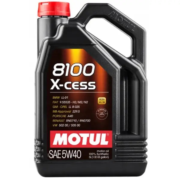 Motul 5w40 8100 X-cess Olje 5l