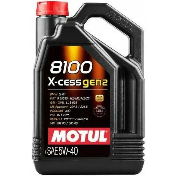 Motul 8100 X-cess Gen2 5w40