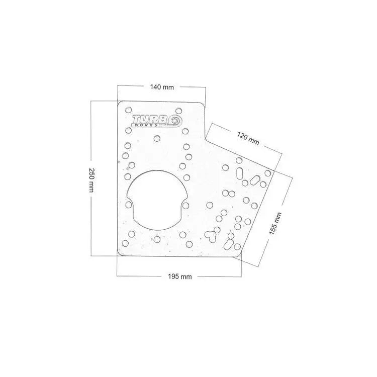 Mount Under Hydraulisk Håndbrekk