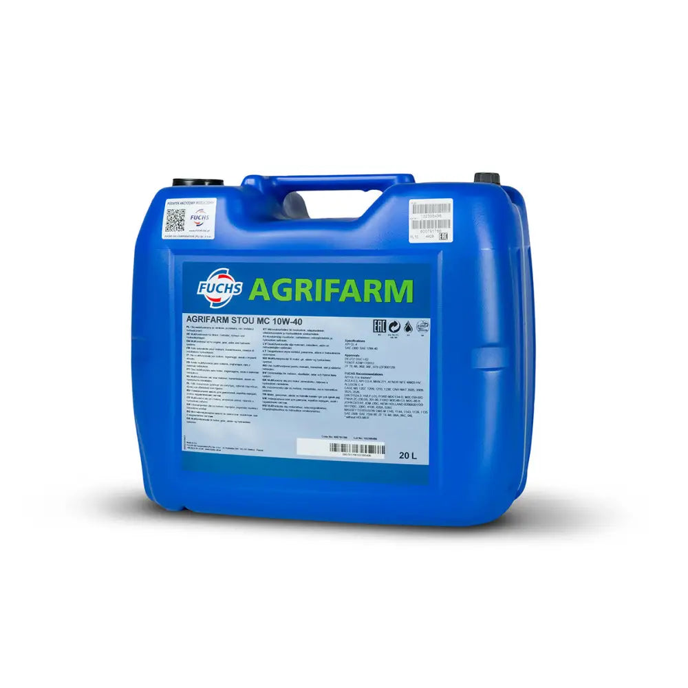 Multifunksjonsolje Fuchs Agrifarm Stou Mc 20l 10w-40