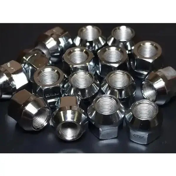 Mutter Stål Galvanisert åpen 12x1.25