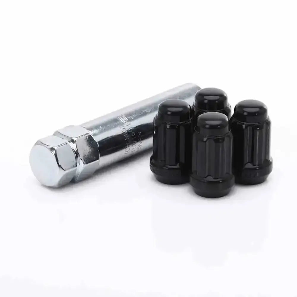 Muttere med Tyverisikring Jr Atn1 - 12x1,25 Black