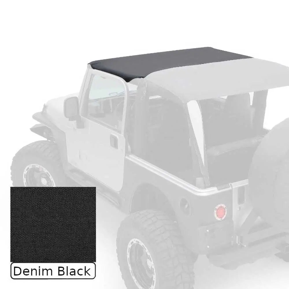 Myk Topp Foran Denim Black Smittybilt - Jeep Wrangler Tj 97-06