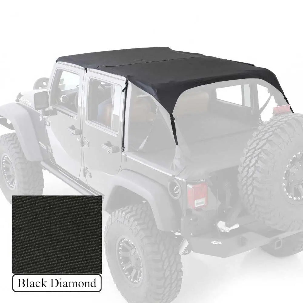 Myk Topp Forlenget Black Diamond Smittybilt - Jeep Wrangler Jk 4 d 10-18