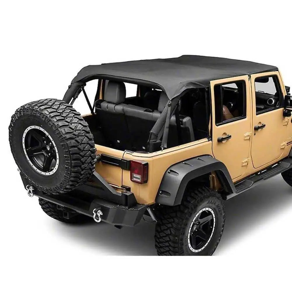 Myk Topp Forlenget Black Diamond Smittybilt - Jeep Wrangler Jk 4 d 07-09
