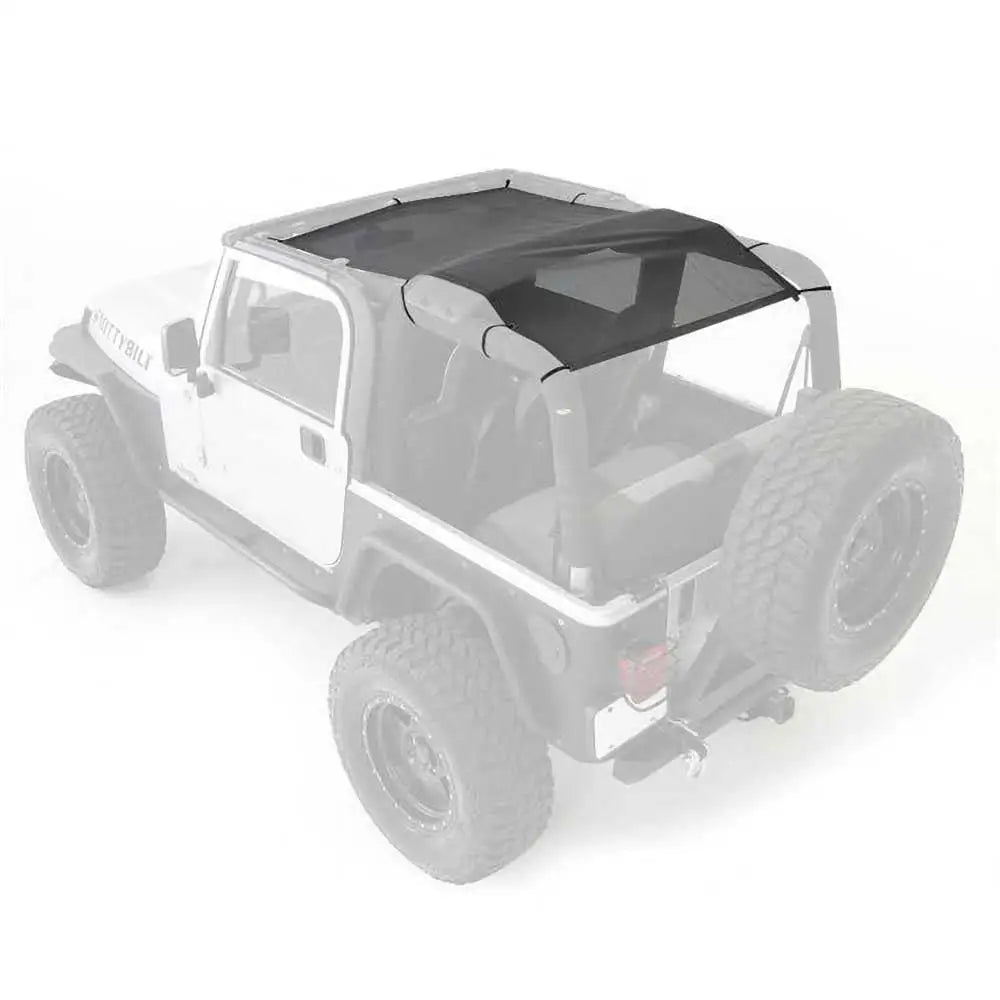 Myk Topp med Forlenget Mesh Smittybilt - Jeep Wrangler Tj 97-06