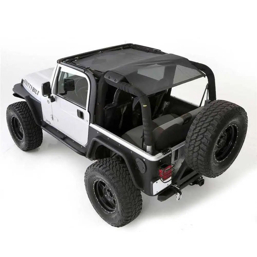 Myk Topp med Forlenget Mesh Smittybilt - Jeep Wrangler Tj 97-06