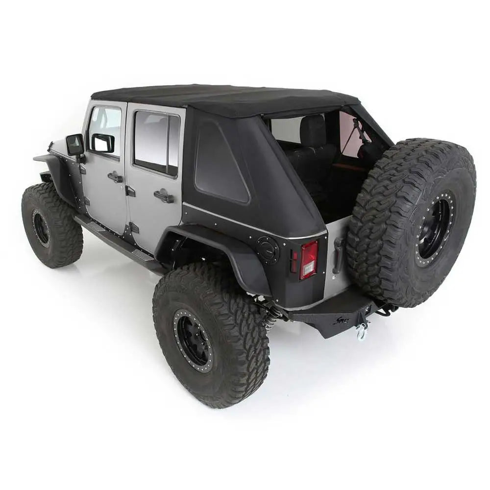 Myk Topp Slant Svart Diamant Smittybilt - Jeep Wrangler Jk 4 d 07-18