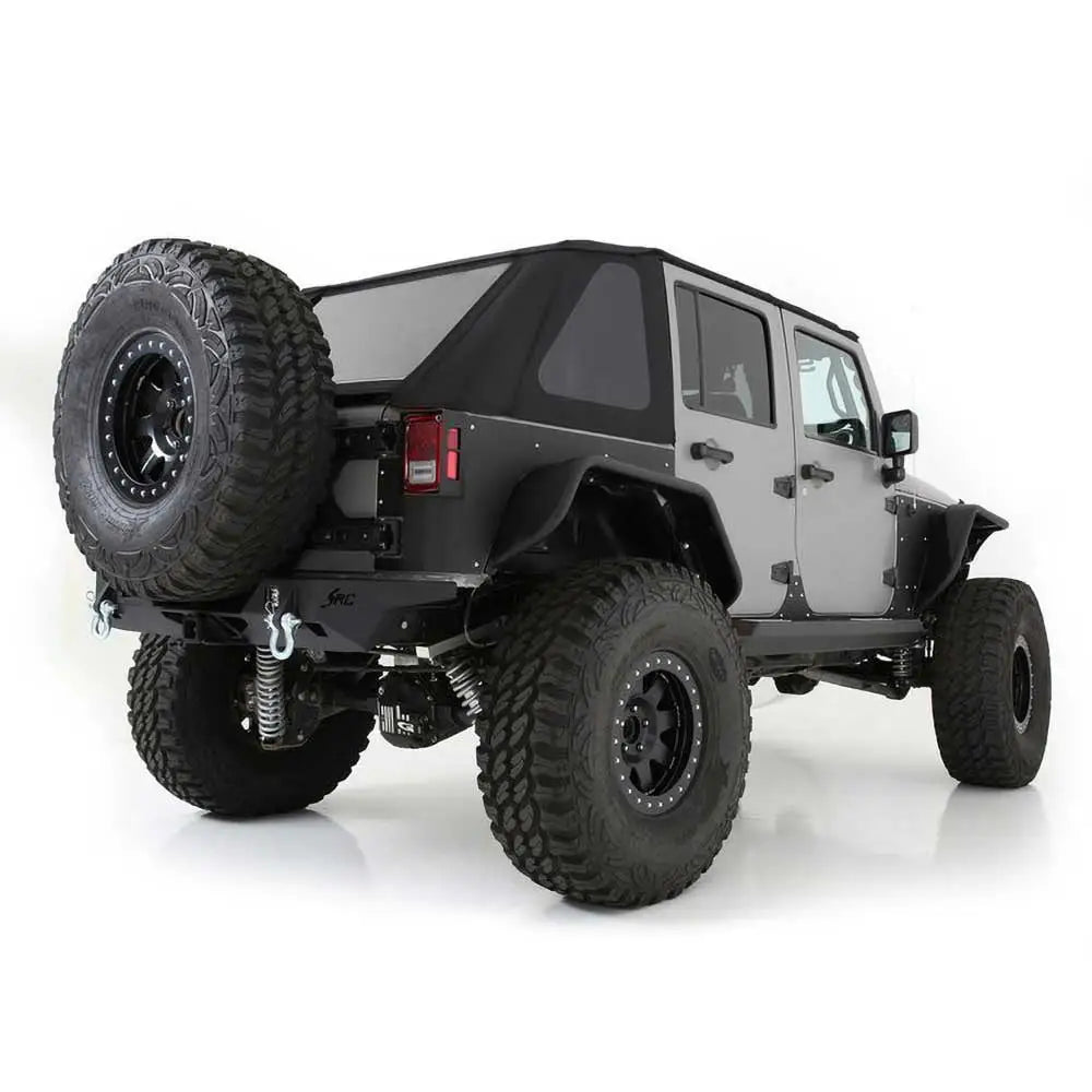 Myk Topp Slant Svart Diamant Smittybilt - Jeep Wrangler Jk 4 d 07-18