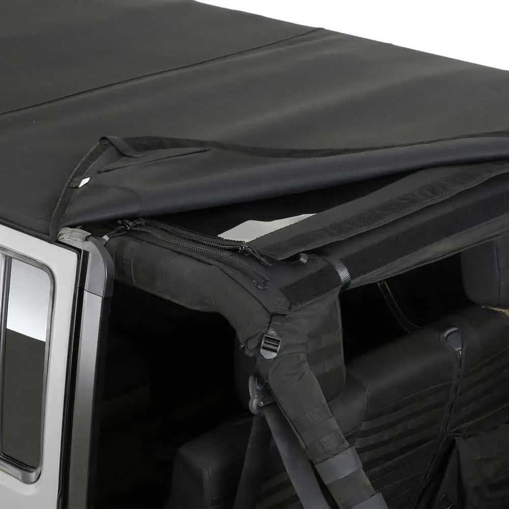 Myk Topp Slant Svart Diamant Smittybilt - Jeep Wrangler Jk 4 d 07-18