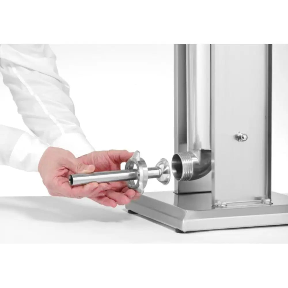 Nappemaskin Kjøttfyller for Pølse Rustfritt Stål Profi Line 7l - Hendi 282090