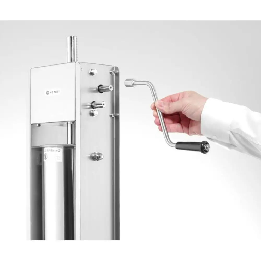 Nappemaskin Kjøttfyller for Pølse Rustfritt Stål Profi Line 7l - Hendi 282090