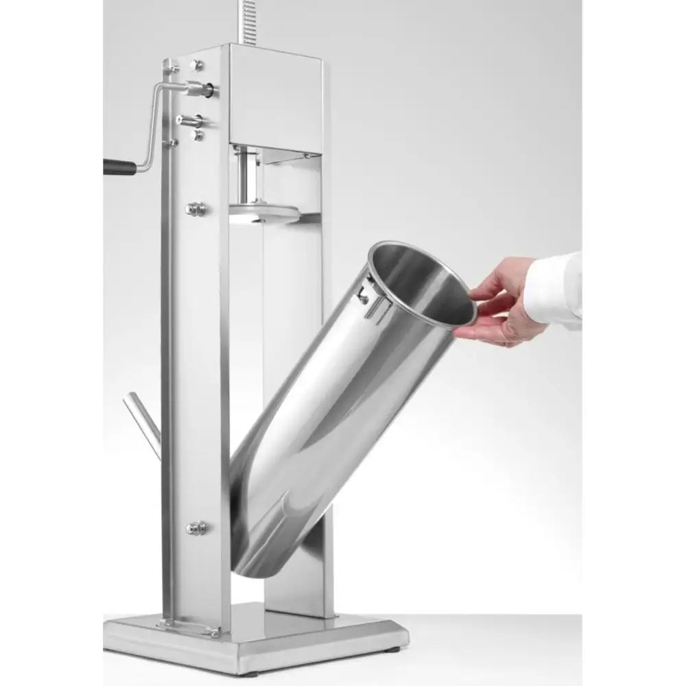 Nappemaskin Kjøttfyller for Pølse Rustfritt Stål Profi Line 7l - Hendi 282090