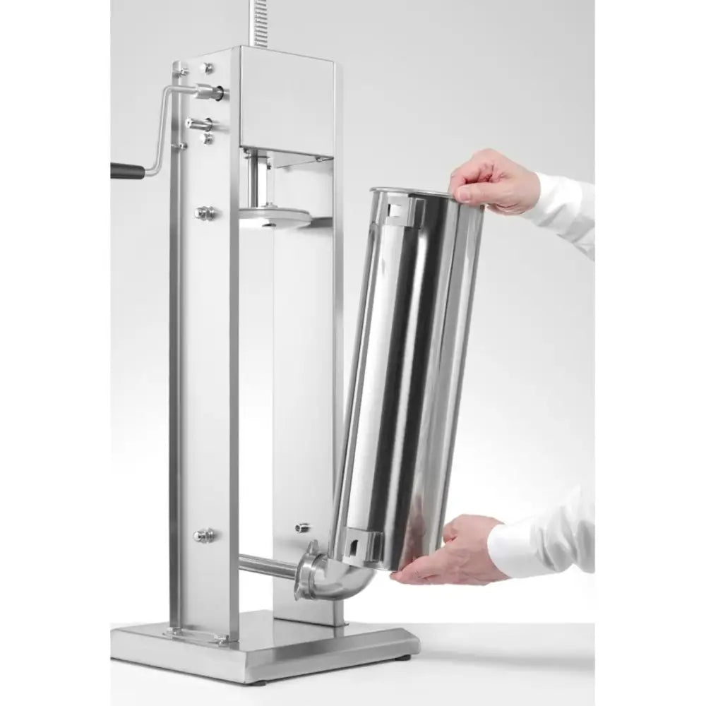 Nappemaskin Kjøttfyller for Pølse Rustfritt Stål Profi Line 7l - Hendi 282090