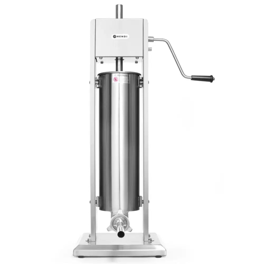 Nappemaskin Kjøttfyller for Pølse Rustfritt Stål Profi Line 7l - Hendi 282090