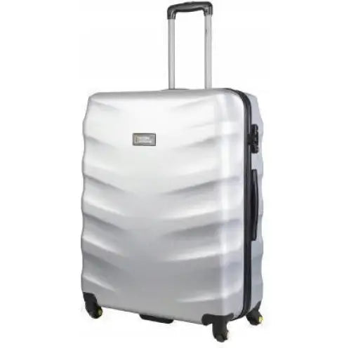 National Geographic Arete Mellomstor Sølvfarget Koffert