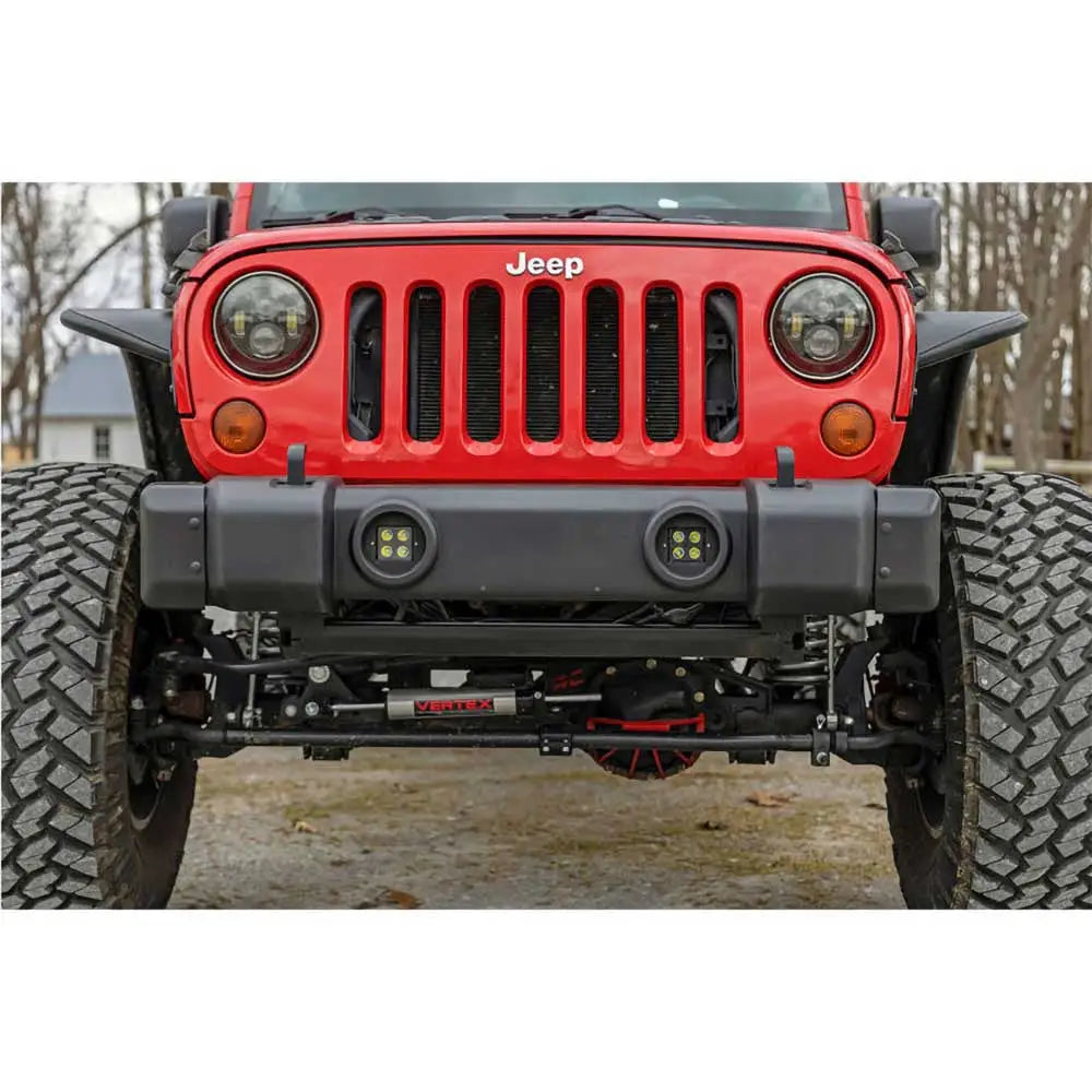 Nedstøtningsbeskyttere Rough Country - Jeep Wrangler Jk 4 d 07-18