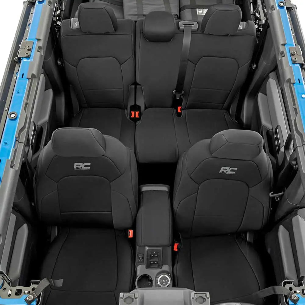 Neopren Svart Setetrekksett for Ford New Bronco 4 d 21-