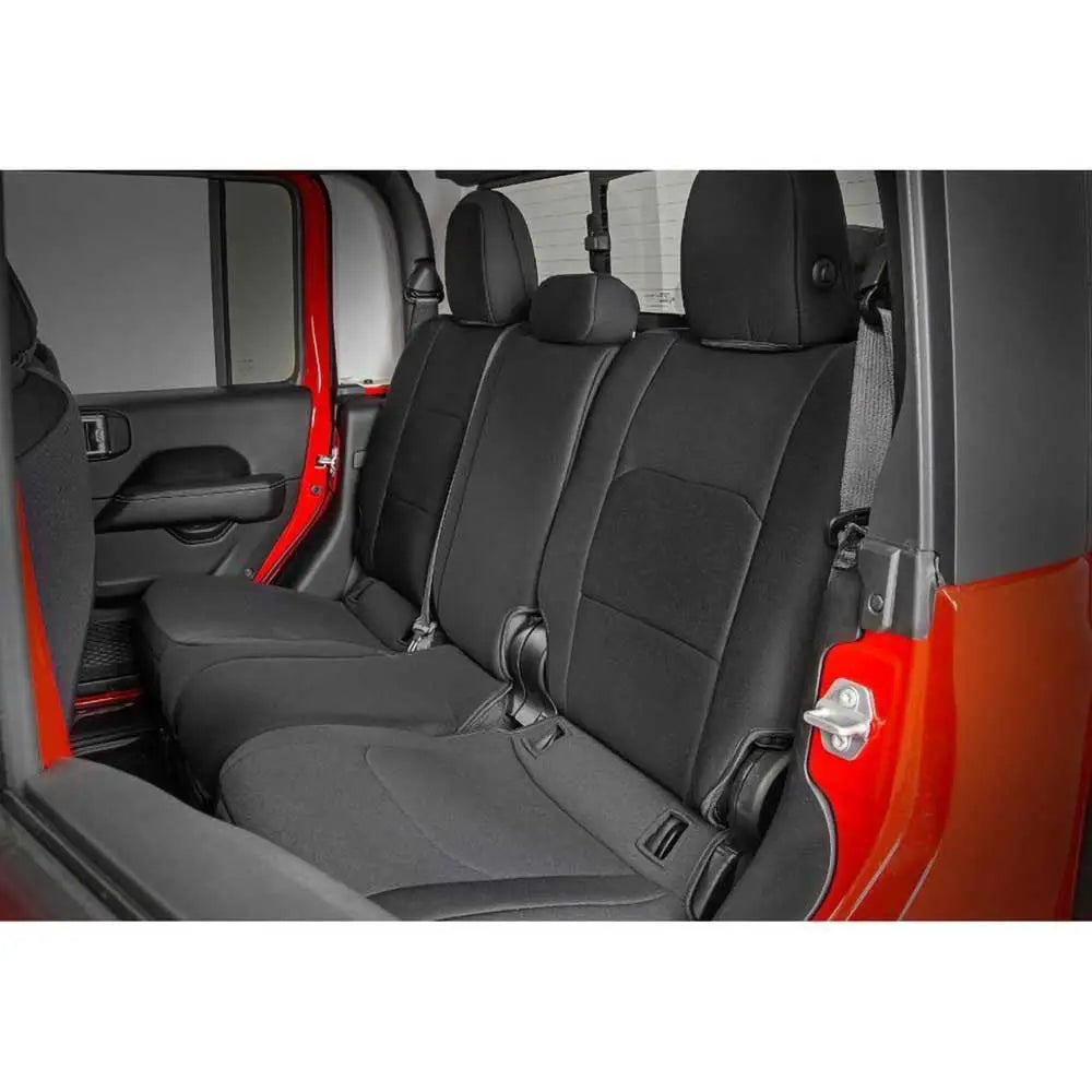 Neoprene Svarte Setetrekk Rough Country - Jeep Gladiator Jt 20-