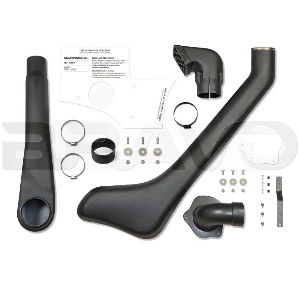 Nissan Patrol Y61 05-16 Snorkel med Luftinntak - Profesjonell Kvalitet