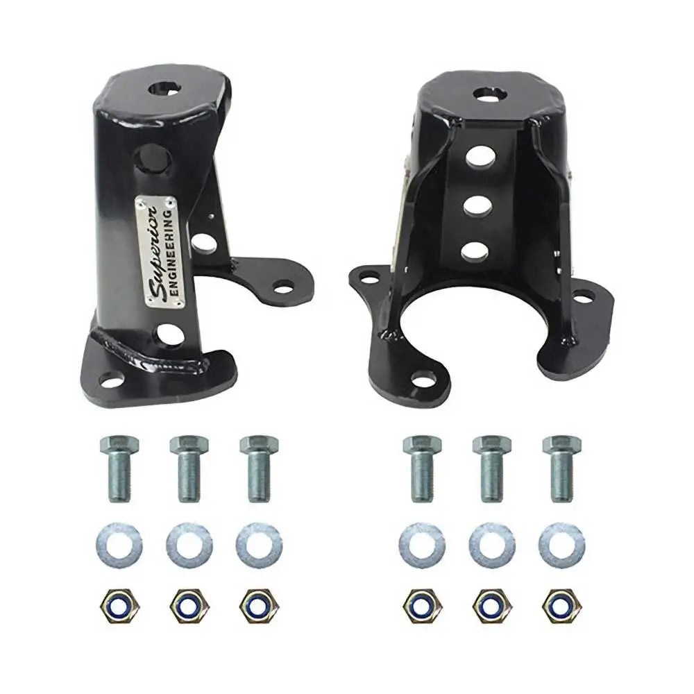 Nissan Patrol Y61 97-16 - Superior Engineering Front Shock Absorber Upper Top Mounts 30 Mm