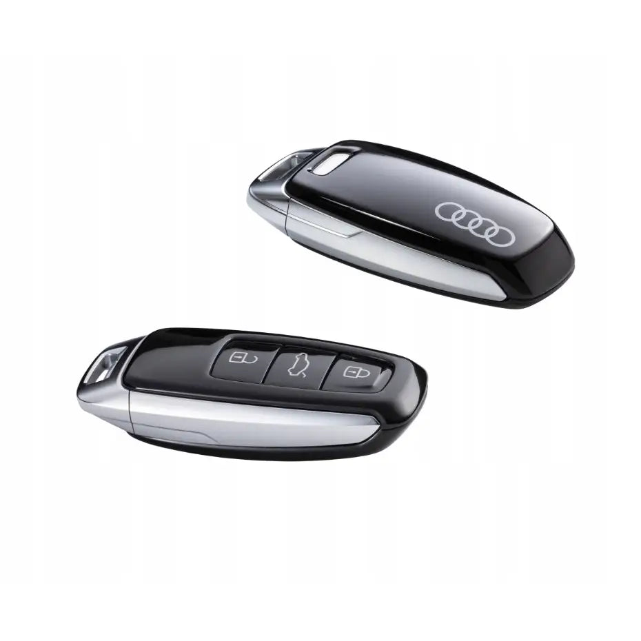 Nøkkeldeksel med Ringer til Audi Sort