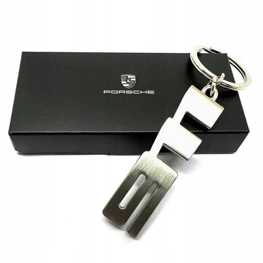 Nøkkelring Porsche 911 Metallisk