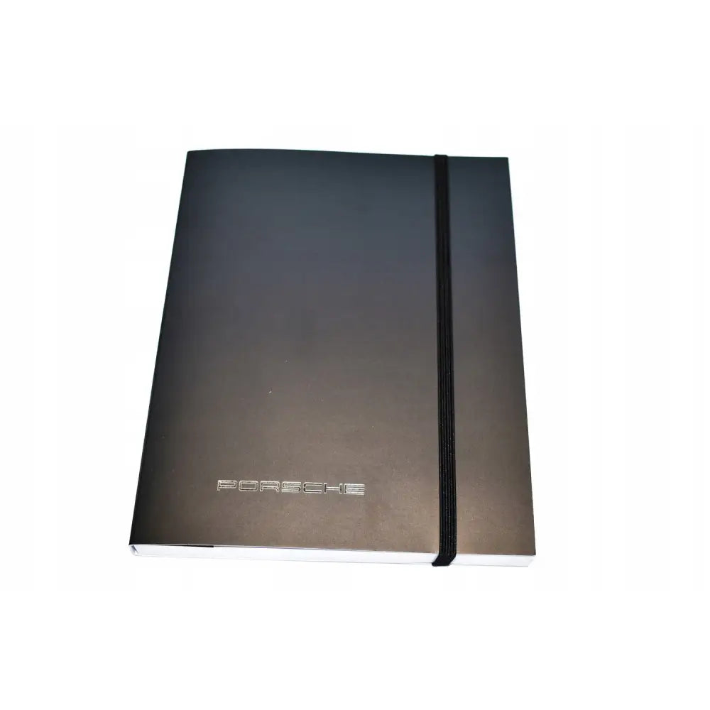Notatbok og Penn Sett Notatbok Porsche Svart