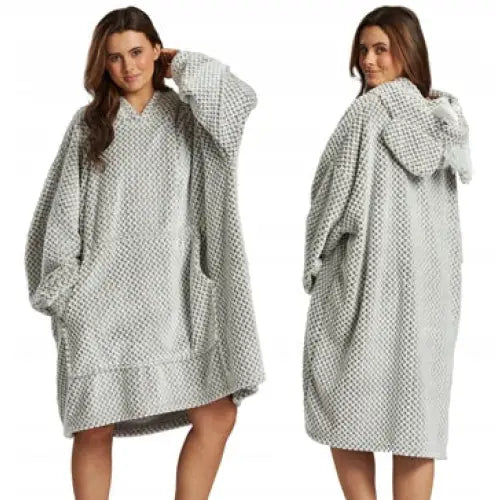 Ny Koc Genser 2-i-1 Xxl Overdimensjonert Tykk Kocogenser Snuggle Elefant