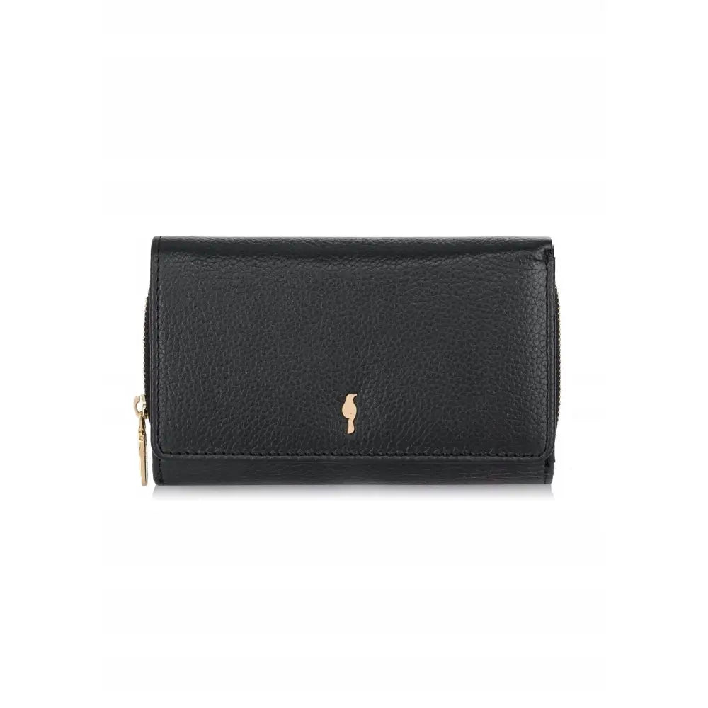 Ochnik Skinn Lommebok for Kvinner i Svart Pores0801c99