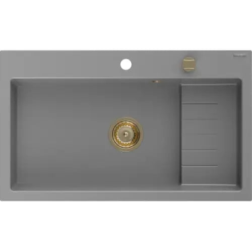 Omar Kjøkkenvask 1 Kum 800x480 Mm Grå - 6520801005-71-g