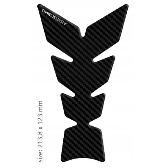 Onedesign Tankpad Moon ?Soft Touch’ Karbon Svart