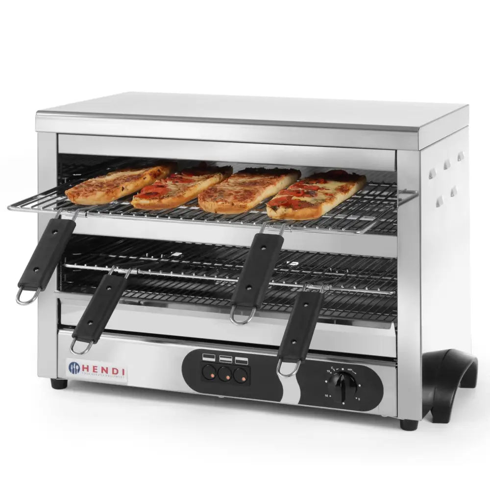 Oppekaker Brødrister Salamander Kvarts Gn1/1 Timer 4500w 400v - Hendi 264331