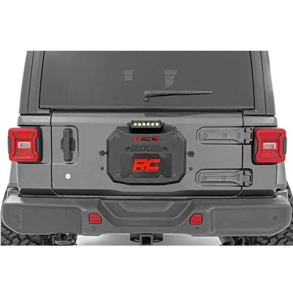 Oppgradering av Nummerskilt Flytting - Jeep Wrangler Jl 4 d 18-