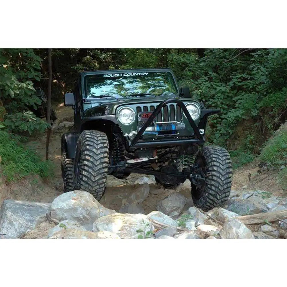 Oppgraderingssett Lang Arm Rough Country Hevekit 4-6’’ - Jeep Wrangler Tj 97-06