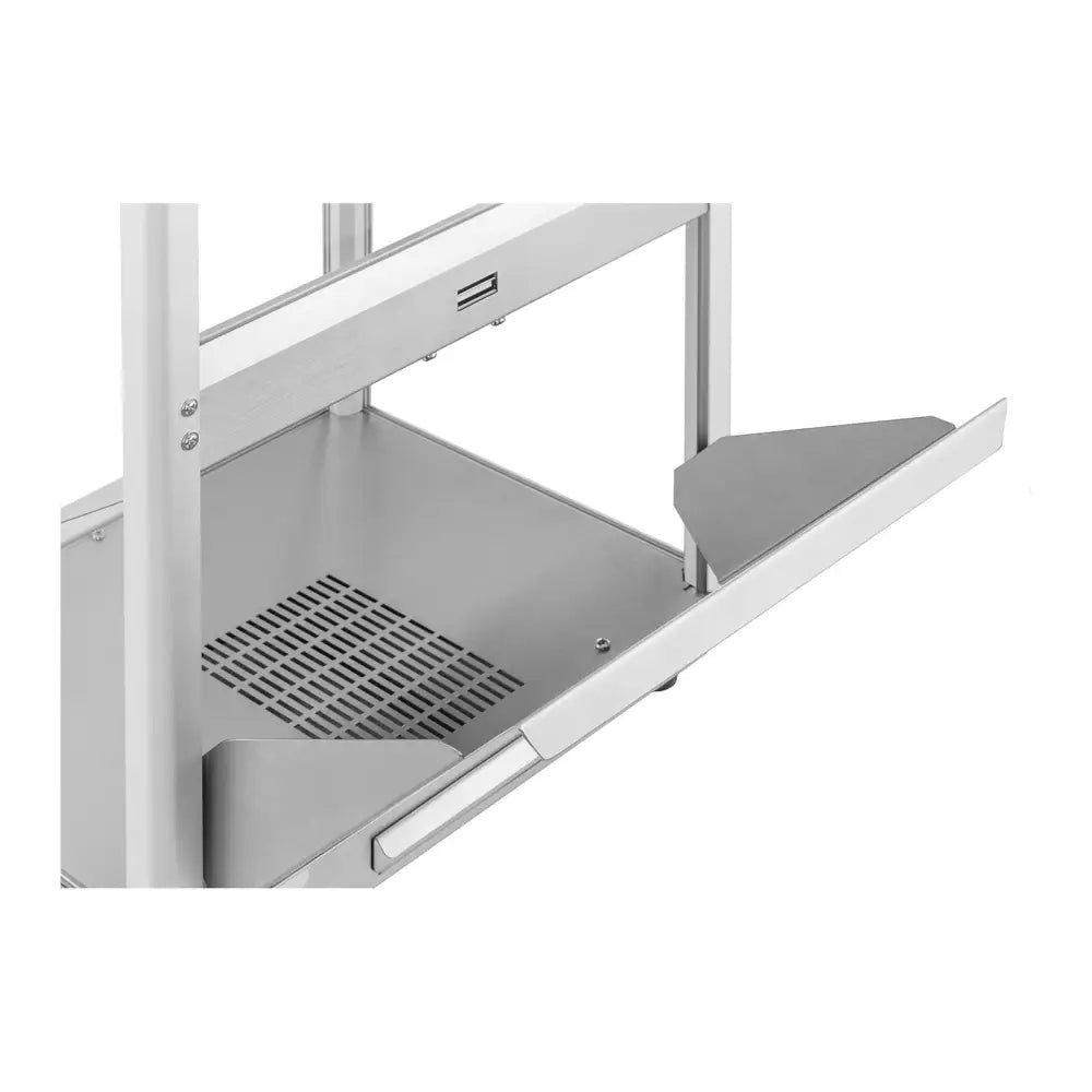 Oppvarmet Nachos Popcorn og Nøtter Led-varmer 100w Royal Catering Rcnw-1l