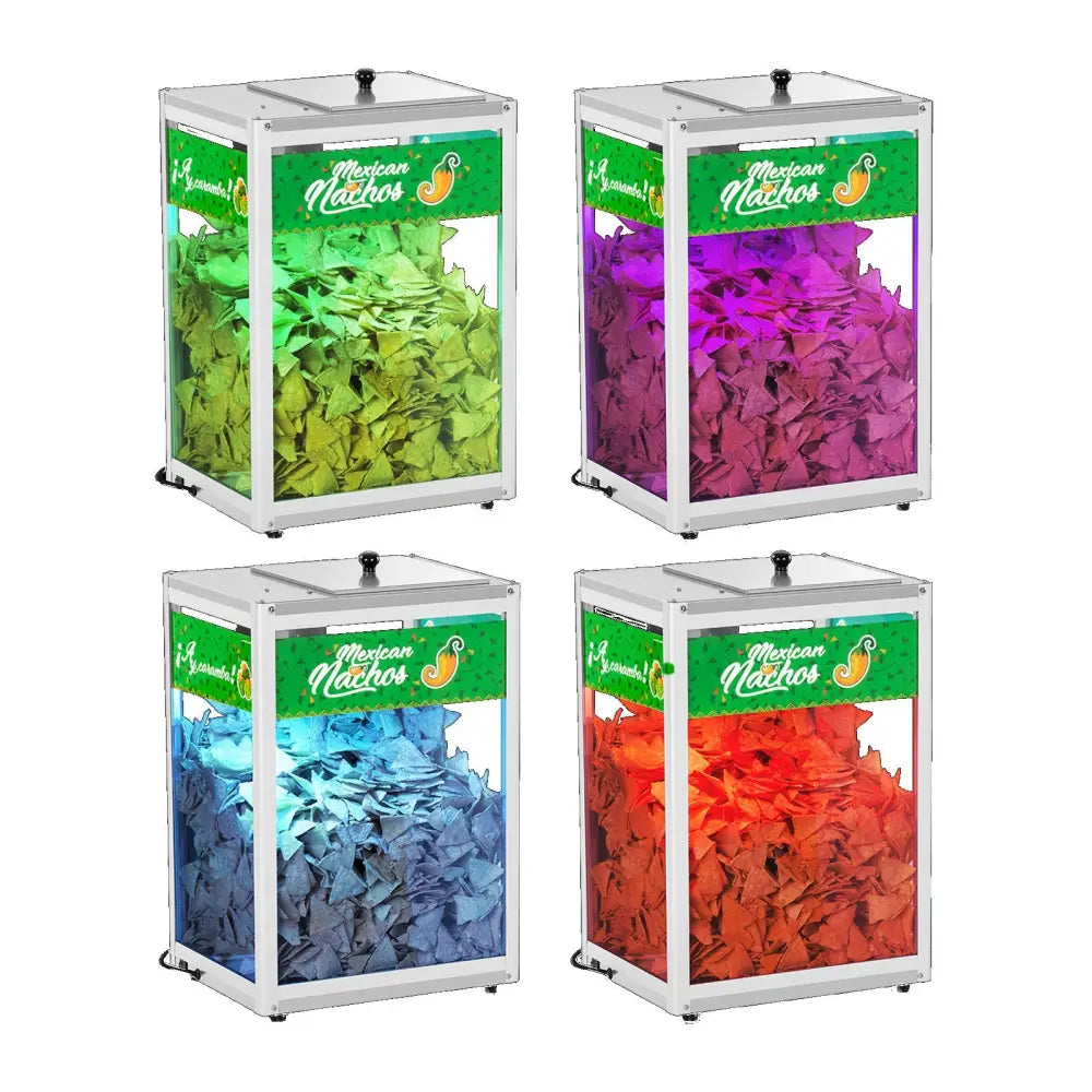 Oppvarmet Nachos Popcorn og Nøtter Led-varmer 100w Royal Catering Rcnw-1l