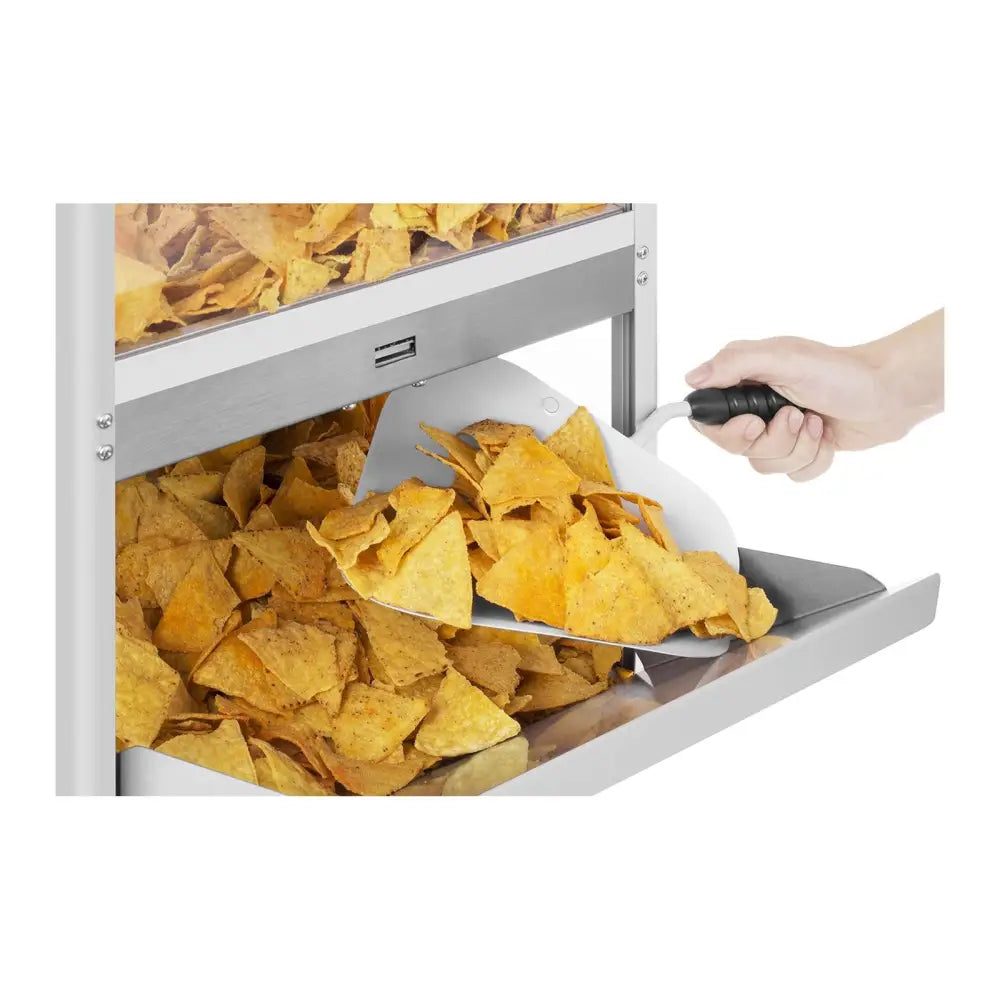 Oppvarmet Nachos Popcorn og Nøtter Led-varmer 100w Royal Catering Rcnw-1l